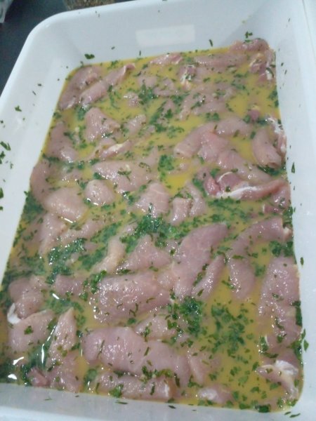 Milanesas de carne, cerdo y pollo