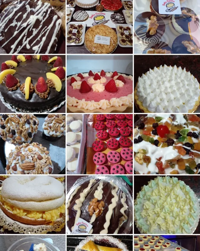 Tortas y pastelería artesanal por pedido