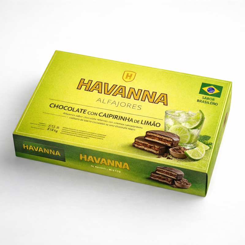 Alfajores Havanna de caipirinha