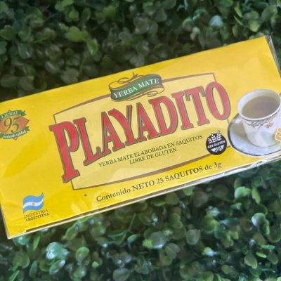 Yerba mate Playadito en saquitos